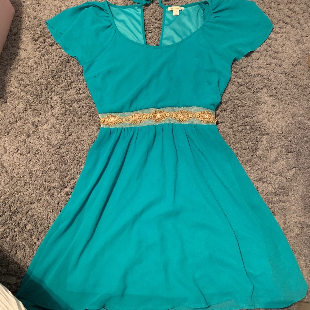 Green dress